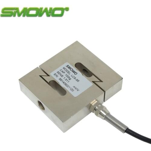 Load cell sensor Tension Compression force weight LCS-S6 (0.1-0.75t) S type