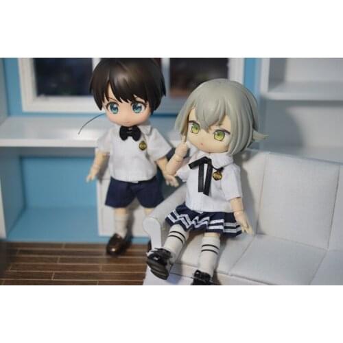 Childrens hand toys 1 / 12 ob11 doll suger BJD / SD doll accessories ob11 Handmade doll accessories for noble school uniform