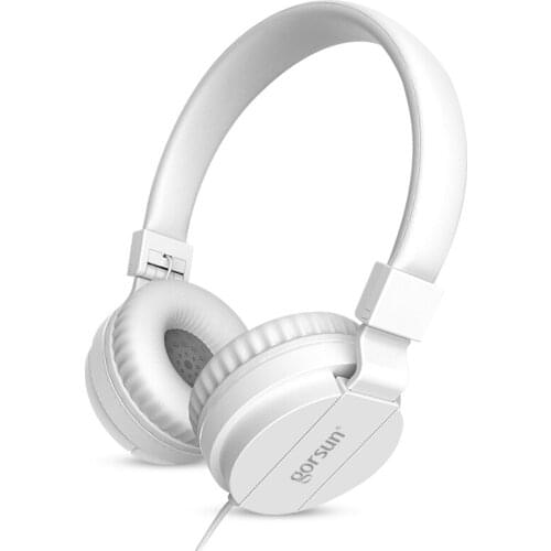 Gorsun Adjustable Earphones Gaming Headsets Gamer Headphones Surround Sound Stereo Wired Earphones PC Laptop Game Headset