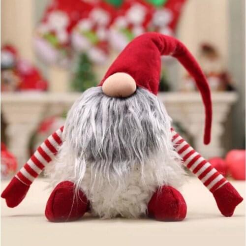 Christmas decoration pendant Christmas articles Santa Claus snowman cloth doll home decoration Christmas scene pendant