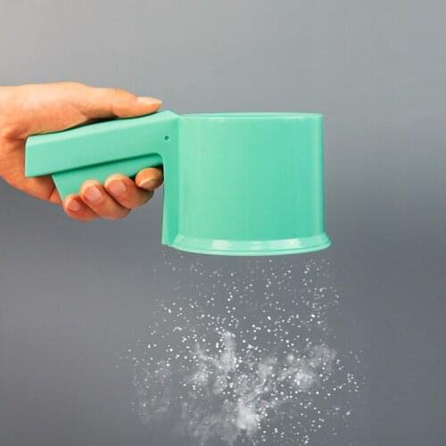 Flour sieve baking semi-automatic hand-held sieve powder machine Luo surface fine sieve household flour plug filter screen