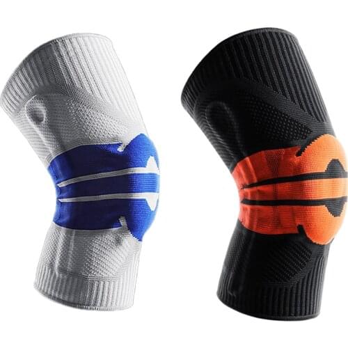 Fitness Running Cycling Knee Support Braces Elastic Sport Compression Knee Pad Sleeve for Basketball Volleyball