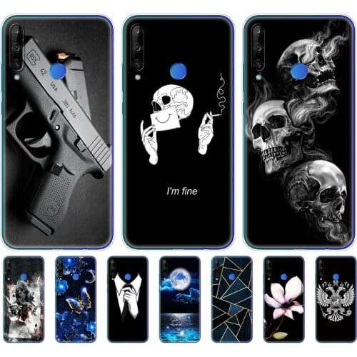 Silicon Case For HONOR 9C Case 6.39" Soft Tpu Phone Cover On Huawei Honor 9C 9 C AKA-L29 Back Bag Protective Coque Bumper