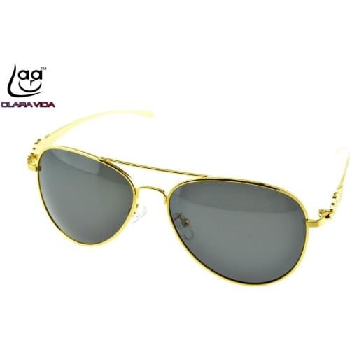 2019 Clara Vida Cool Men Leopard Designers Sun Glasses Custom Made Nearsighted Minus Prescription Polarized Sunglasses -1 To -6