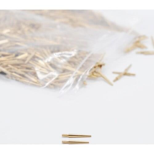 Dental Brass Dowel Pins Dental Lab Supplies Medium Mold Plaster Tool Pin 1000 Pcs For Dentist Lab