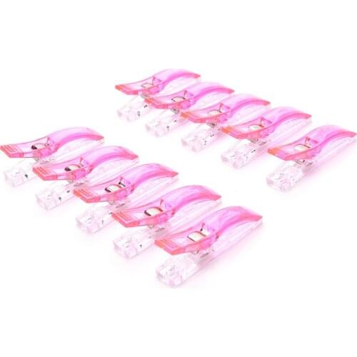 10Pcs 5.5*1CM Plastic Wonder for Lovely Patchwork Fabric Quilting Craft Sewing Knitting Suspender Clip