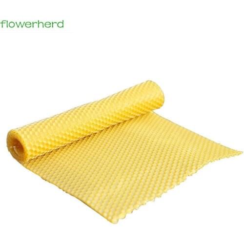 10 Pcs 41cmx19.5x0.5cm Beekeeping Tools Beeswax standard Hive In The Nest Box/bee Hive Based Beeswax Beekeeping Bee Special Tool