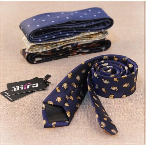27color Korean fashion designer high quality mens neck tie skinny slim 6cm striped plaid jacquard gravatas ties for men 10pcs