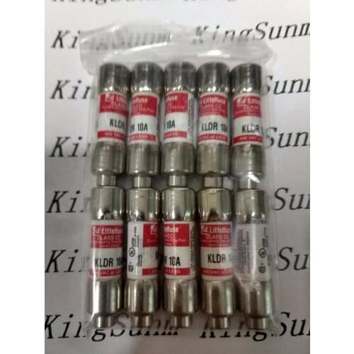 5PCS KLDR 10A American Littelfuse 10*38 delay fuse / fuse 10A600V