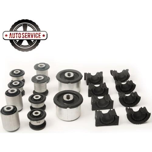 97034124501 Silver Control Arm Bushing Set 14pc 97034379205 For Porsche 970 3.6L Platinum 4.8L 4S 4620 2010-2013 970 341 245 02