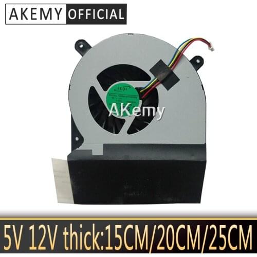 Akemy COOLING REVOLUTION Brand New and Original CPU fan for Asus G750JW G750J cpu cooling fan cooler AB07512HX26DB00 00CWG750