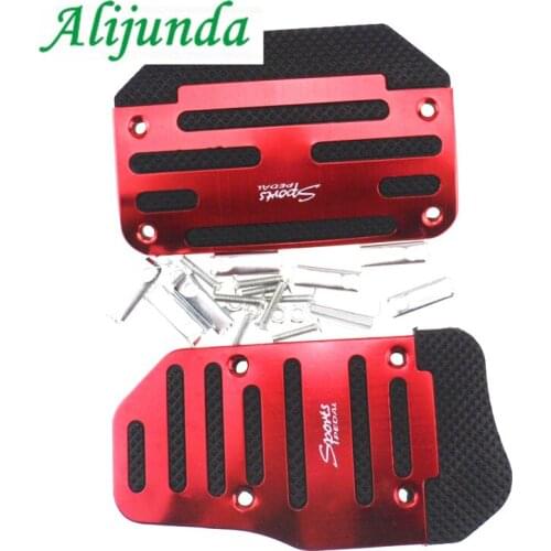 Aluminum Auto Parts Air Brake Pedal Pedi, Styling Sticker Cover for Toyota Lexus ES250 RX350 330 ES240 GS460 CT200H CT DS LX LS