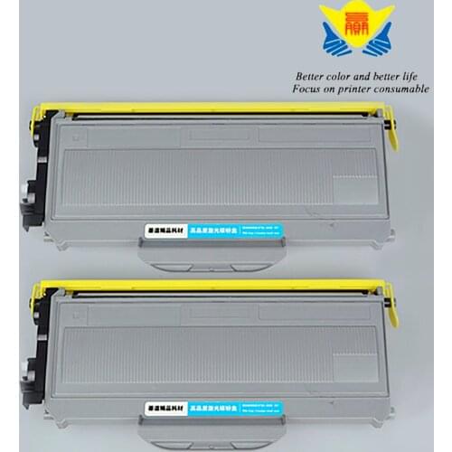 JIANYINGCHEN Compatible black Toner cartridge TN330 replacement For BROTHERs DCP7030 HL 2140 MFC7320 (2pcs/lot)