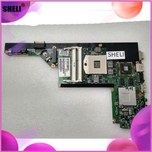 Mainboard SHELI for HP Pavilion DM4 DV3 DM4-1101TX Laptop Motherboard MB-A01 HF 621045-001 DDR3 ATI Mobility Radeon HD 5470 CPU