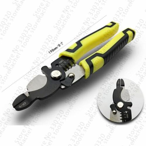 Multi-functional pliers cable cutting tools wire stripper multi clamp hands tools