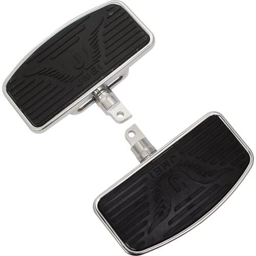 Motorcycle Adjustable Front Rear Passenger Floorboard Mount-Style Foot Peg Footrest For Harley Sportster Iron XL 883 1200 Dyna