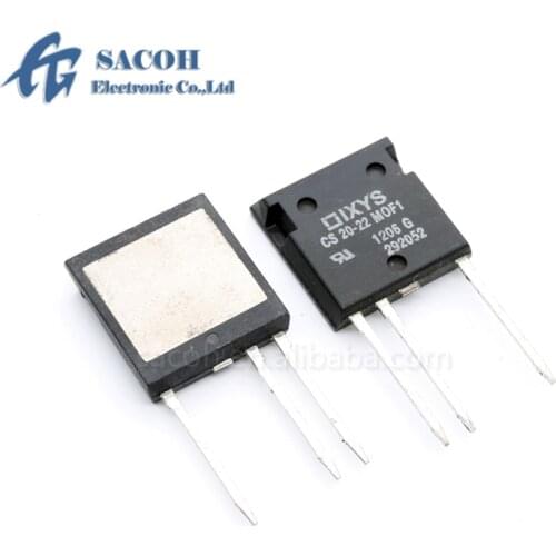 New Original 2PCS/Lot CS20-22MOF1 CS20-22M0F1 CS20-22MOFI or CS20-25MO1F CS20-25MOT1 18A 2200V Phase Control Thyristor
