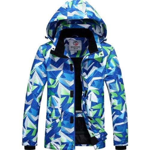 New Winter Ski Suit for Men Warm Windproof Waterproof Outdoor Sports Snow Jackets Male Ski Equipment Snowboard Jacket