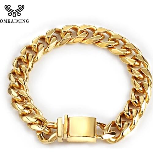 OMKAIMING Golden Bracelets