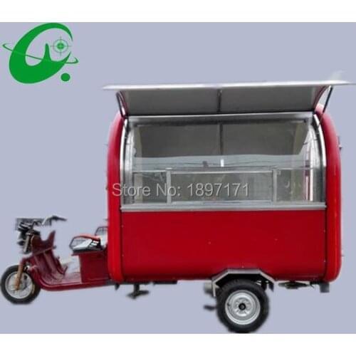 Customizable high quality mobile fast food cart BBQ trailer for sale