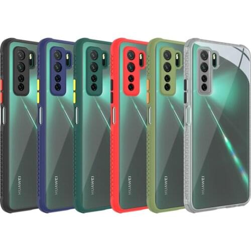 Suitable for Huawei Mate40pro P40pro+ Tire Pattern Acrylic Fine Hole Transparent Shockproof Luxury Mobile Phone Case