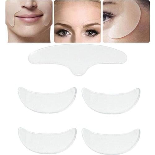 Forehead Silicone Anti Wrinkle Patches Neck Eye Care Sticker Pad Aging Skin Lifting Tool Patch Reusable Anti-wrinkle Patches