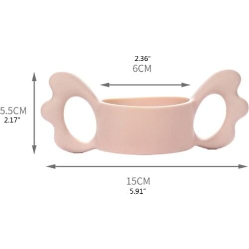 HUYU Compatible Baby Bottle Handles for Hegen Baby Feeding Bottles 4 Colors