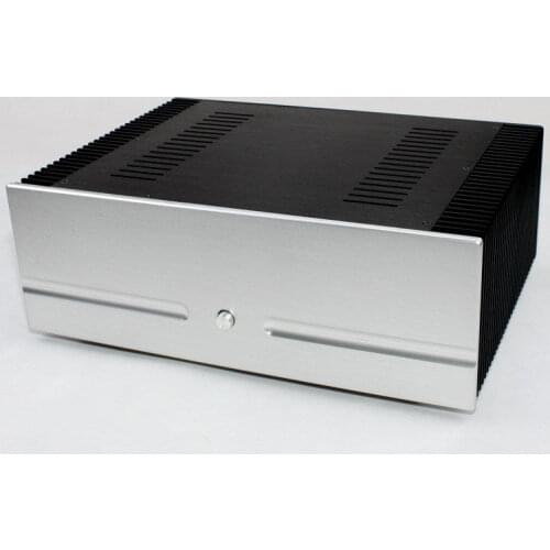 WA86 Aluminum Chassis Enclosure Box Case Shell for Audio Amplifier 312x432x150mm