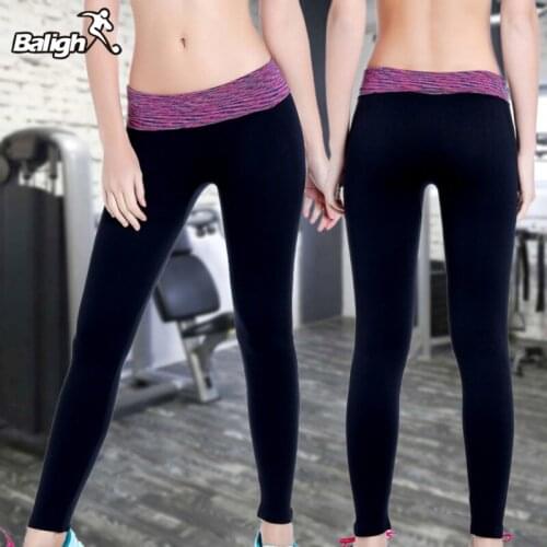 Women yoga pants Breathable Quick Dry Running Fitness Sports Tights Outdoor tight-fitting running professional dyeing pants