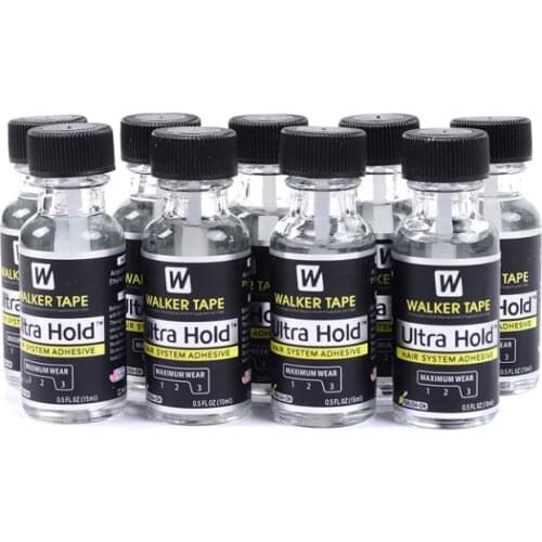 0.5floz Ultra Hold Wig Hair Bond Glue Toupee Tape Hair System Adhesives For Lace Frontal Silk Closure Hair Bonding For Lace Wig