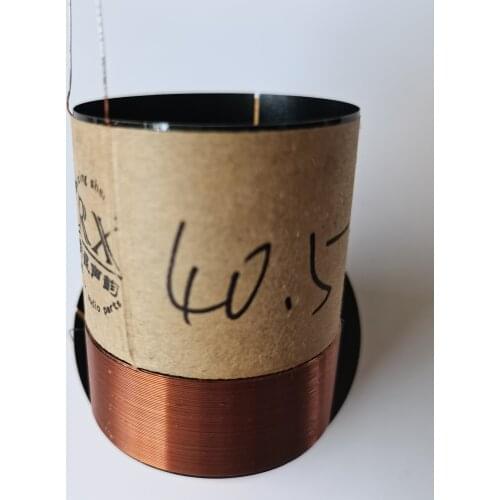 1 pcs ID: 40.5mm 8ohm 2F horn voice coil Skeleton:Black aluminous woofer bass speaker