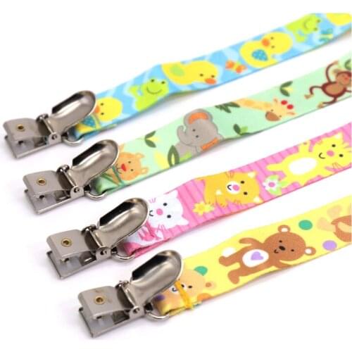 1Pc New Baby Pacifier Clip Pacifier Chain Dummy Clip Nipple Holder For Nipples Children Pacifier Clips Teether Anti-drop Rope