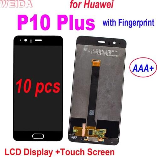10 PCS Original for Huawei P10 Plus LCD Display Touch Screen Digitizer Assembly for P10 Plus Display VKY-L09 VKY-L29 VKY-AL00