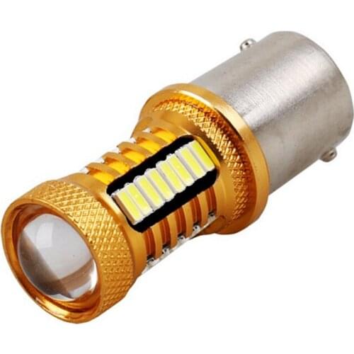 2PCS 1156 P21W BA15S R5W CREE Chip LED Car Backup Reserve Lamp Auto Rear Parking Brake Bulb Daytime Running Light White