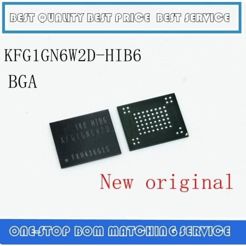 5PCS-50PCS KFG1GN6W2D-HIB6 KFG1GN6W2D HIB6 KFG1GN6W2D 100%New original