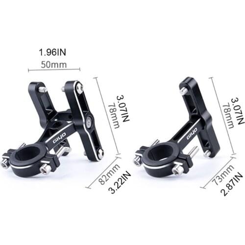 69HD Aluminium Alloy Bicycle Water Bottle Holder Mount Adapter, Adjustable Road Bikes MTB Water Bottle Cage Mount Adapter
