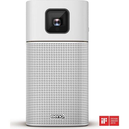 BenQ GV1 200 ANSI lumens 854x480 WVGA Wi-Fi and Bluetooth Speaker Mini LED Projection Equipment