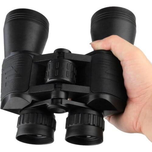 Binocular Telescope 10*50 High Resolution All-optical Telescopes 10X Focusing Binoculars High Definition for Traveling Watching