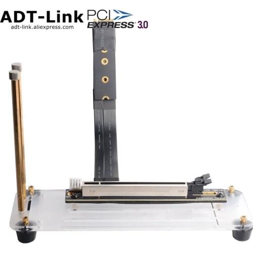 GTX GPU Graphics Card Base ATX Case M2 NVMe PCI-e 16x External Bracket GTX1080TI Gen3.0 PCIe m.2 To 16x Riser Extender Cable