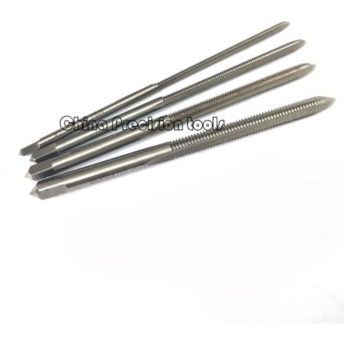 HSS Long handle Shank Tap extended Thread M3 M4 M5 M6 M8 100MM 40MM 50MM Thread Length Straight Flute taps for Deep hole