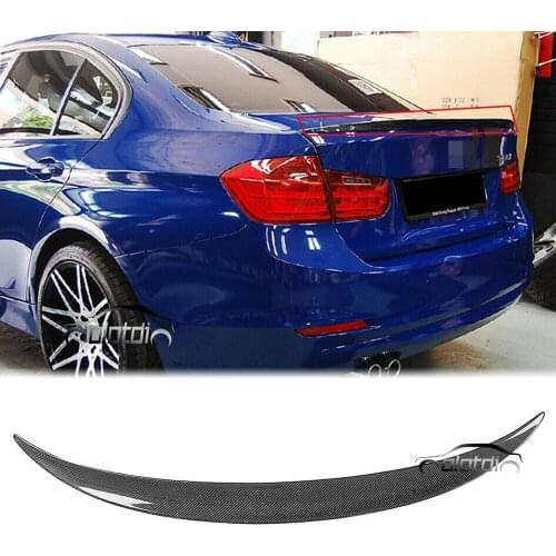 Carbon Fiber Rear Trunk Spoiler Wing Boot For BMW F30 F31 2012-UP