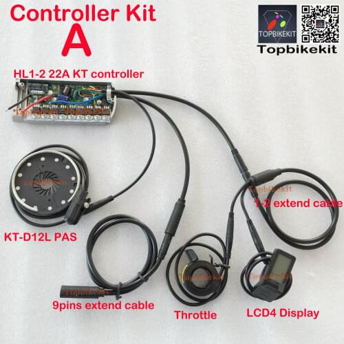 KT sine wave controller 36V 500W 48V 500W Hailong controller Big Hailong battery case controller 36V / 48V 22A 9 mosfers