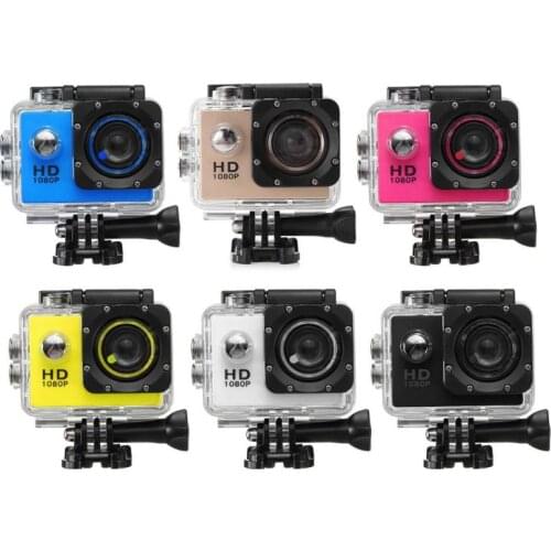 Mini HD 1080p 30FPS Mini Camera 1080P 32GB 1.5 Screen Mini Helmet 30m Waterproof Sports DV Micro Camera Mini Camcorder 12MP