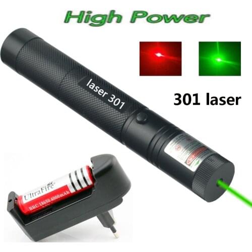 High-power hunting red dot laser 5mw green laser sight 8000m ultra-long radiation distance with 18650 battery combination
