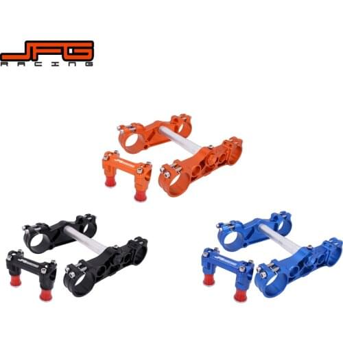 Motorcycle Triple Tree Clamps Steering Stem And Bar Mount For KTM SX SXF XCF XCW XCFW EXC EXCF 125 150 250 350 450 525 530 13-19