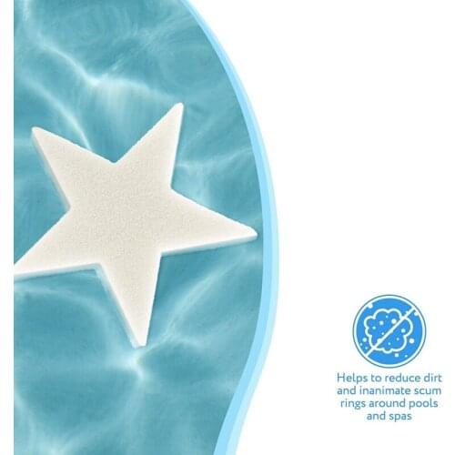 Pentagram Oil Absorbing Sponge For Swimming Pool Hot Tubs And Spas Absorbs Oily Clay Grease Pool Accessories