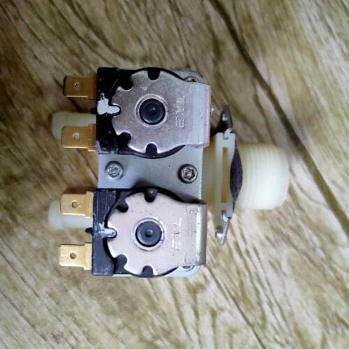 Suitable for LG drum washing machine WD-T80105 N12235D T12410D water inlet valve double-head solenoid valve