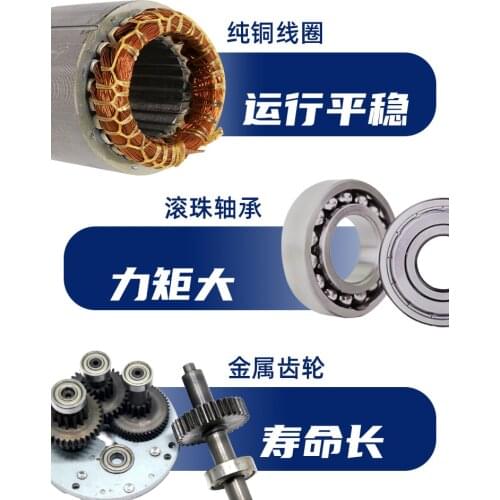 220 v ac gear motor 25 w single-phase asynchronous motor and gear reduction motor bracket