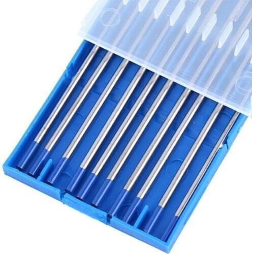 10X TIG Welding Tungsten Electrodes Kit 2% Lanthanated 3.2*150mm Blue Tip WL20