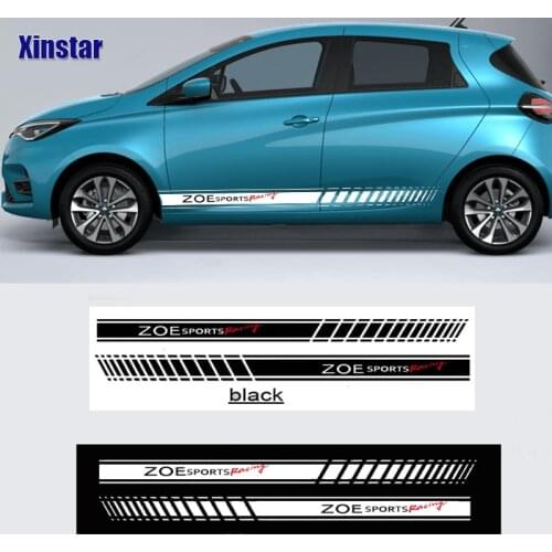 2pcs Decal Sticker Car Body Sticker For Renault Dacia ZOE